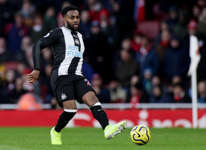 Newcastle United's Danny Rose