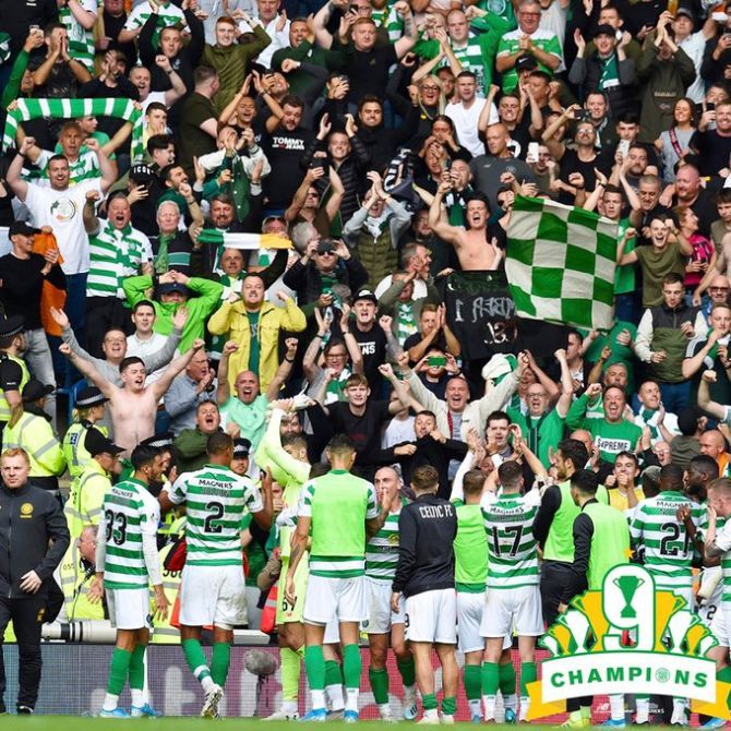 'We dedicate this title to everyone who has cared for us and all those who have been affected by these times of challenge and difficulty. Thank you for your wonderful support, Celts!'