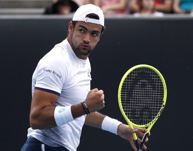 Italy’s Matteo Berrettini might be the dark horse after winning the Queen's Club title on his debut last week