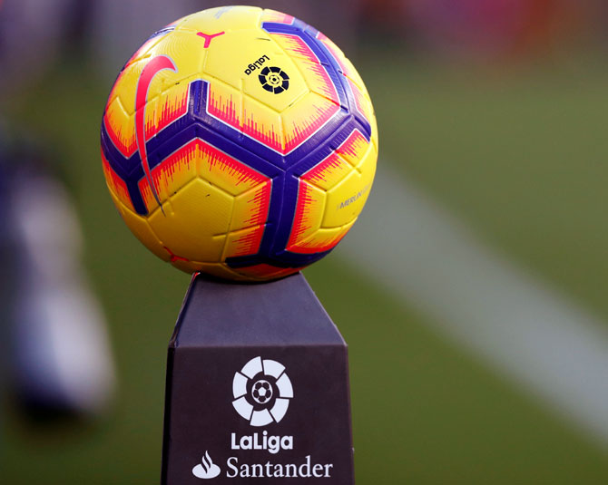 La Liga clubs free to start full training from Monday - Rediff Sports