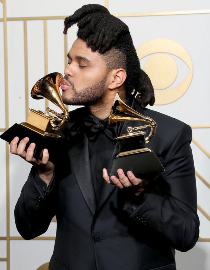 The Weeknd had won the Grammys in two categories in 2016.