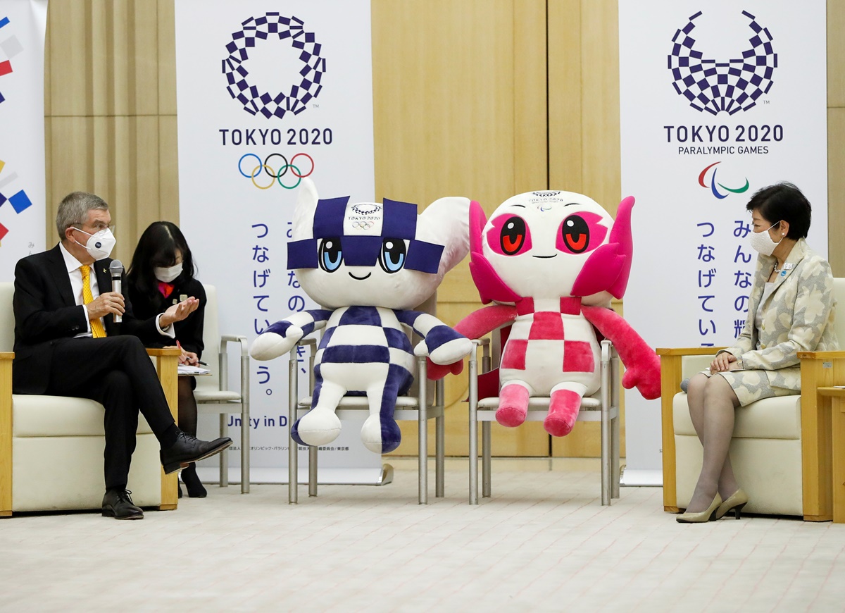 IOC president says 'no Plan B' for Tokyo Olympics