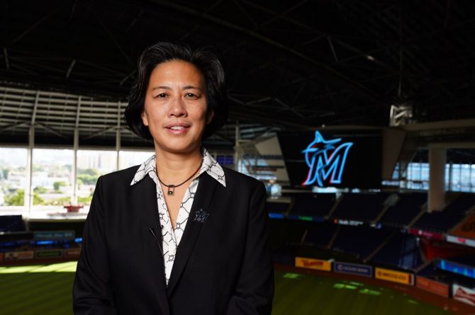 Miami Marlins is the first Asian-American general manager in Major League Baseball 