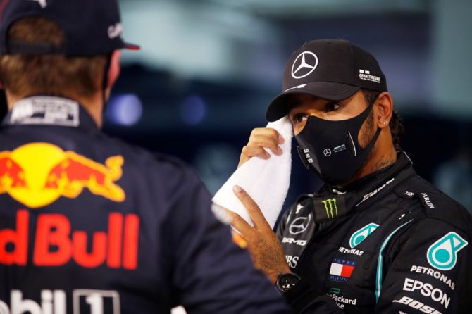 By missing Sakhir, the penultimate race on the calendar, Lewis Hamilton will not be able to match the record for the most wins in a single season.