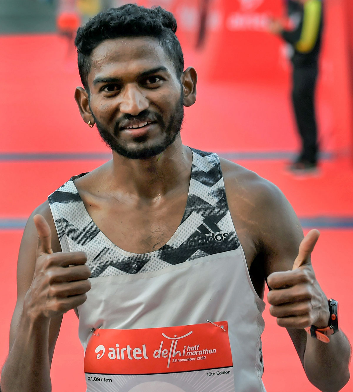 Olympic-bound Sable breaks record at Delhi half marathon - Rediff Sports