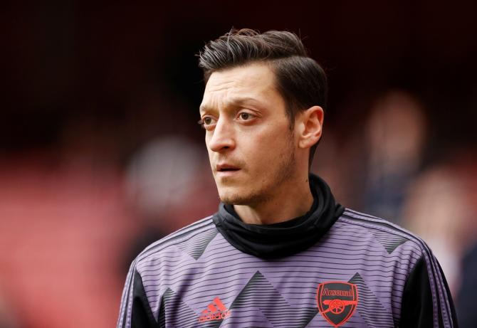 Mesut Ozil has not played for Arsenal since March 2020 and was not named in the squad list for the first half of the current Premier League season