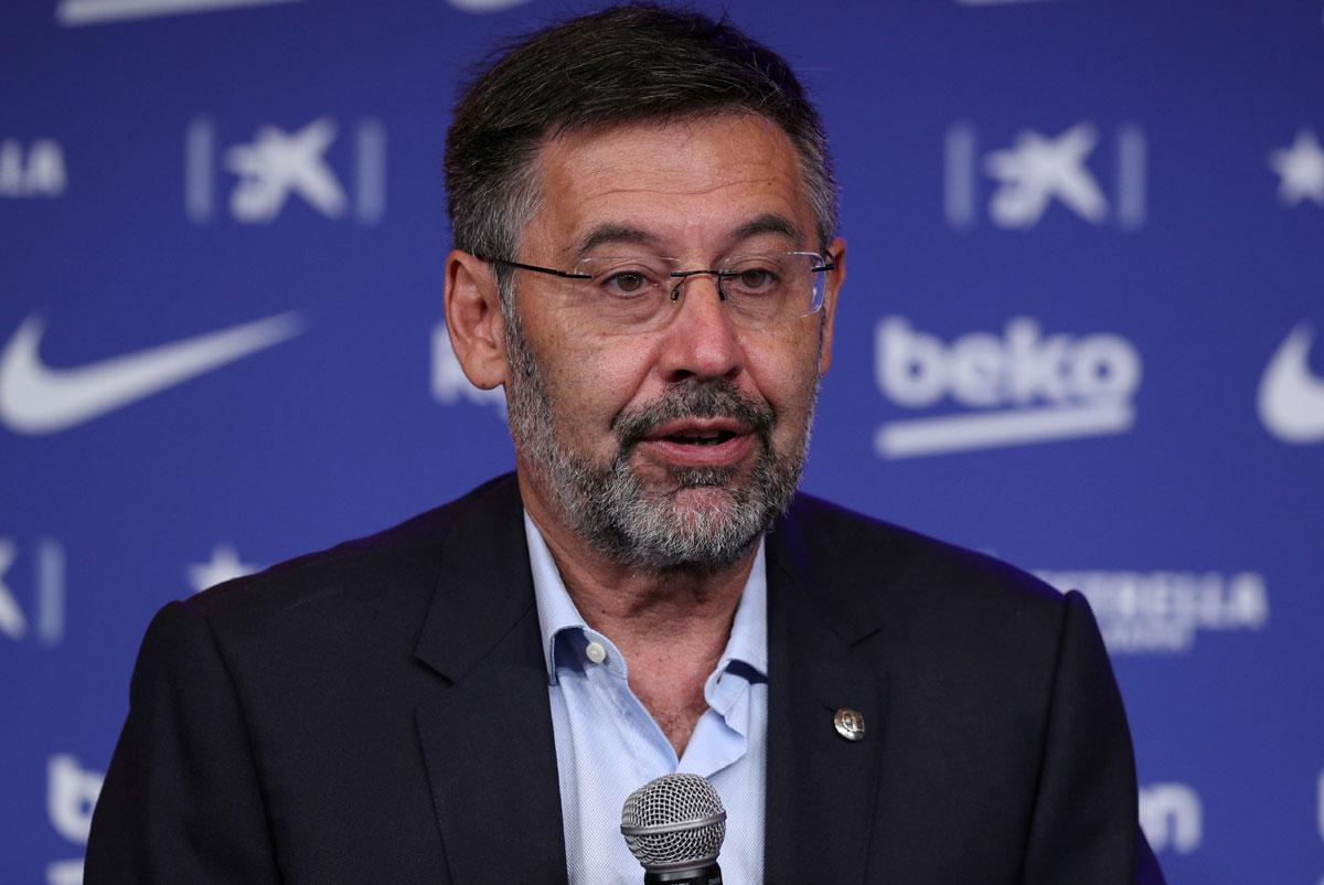 Former Barca president Josep Maria Bartomeu 