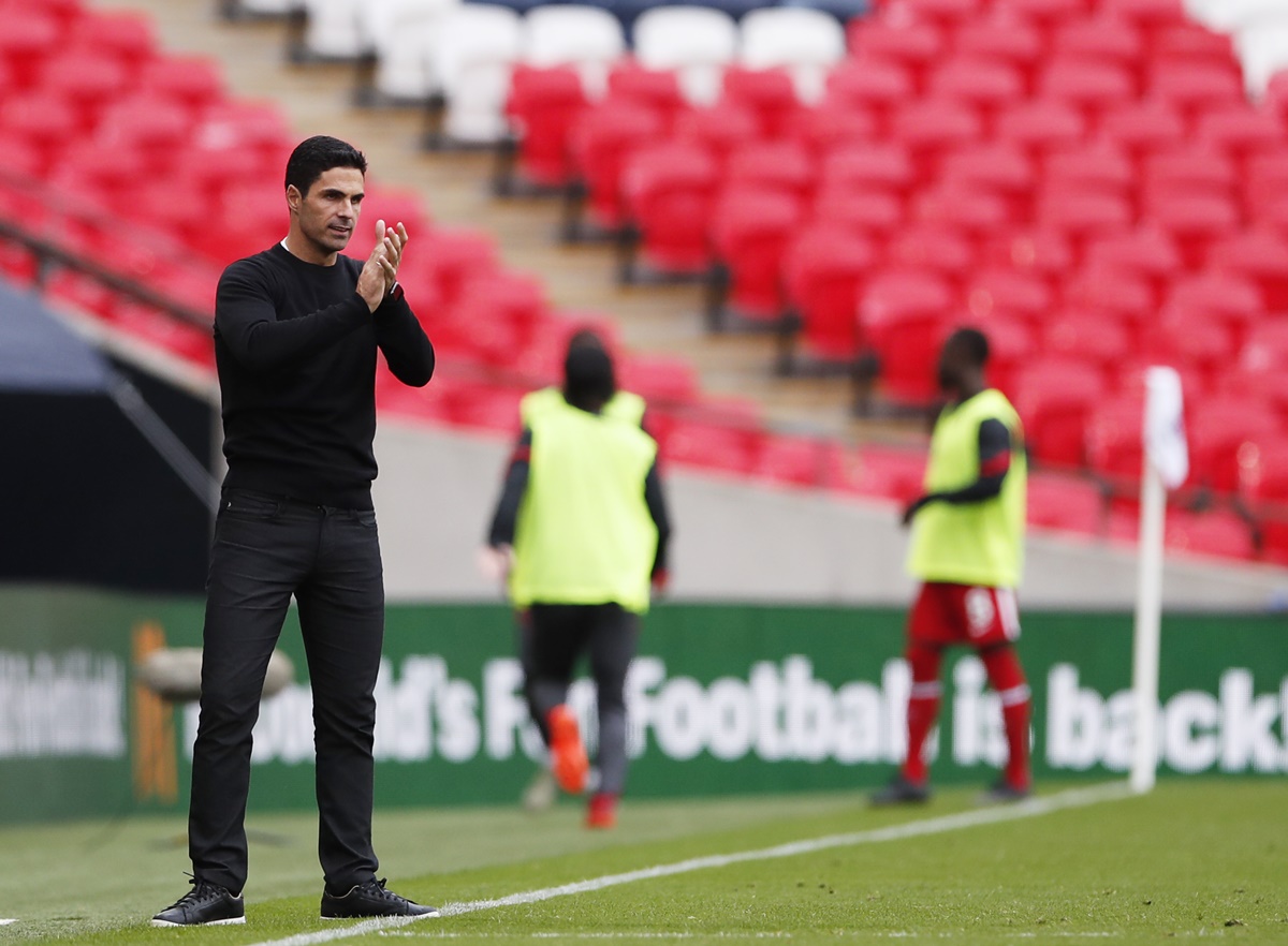 Arsenal manager Mikel Arteta