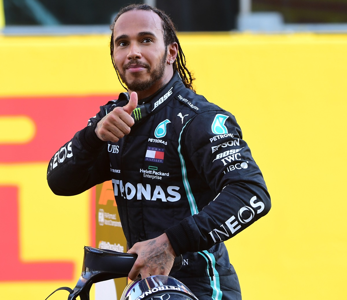 Mercedes said the new agreement with Lewis Hamilton, which referred only to 2021, included a joint commitment for greater diversity and inclusion.