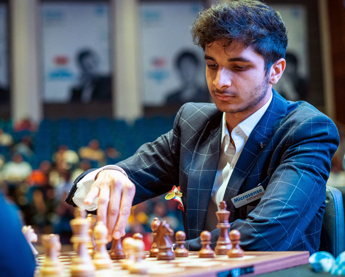 Tata Steel Chess: Gujrathi in joint lead with Carlsen - Rediff.com