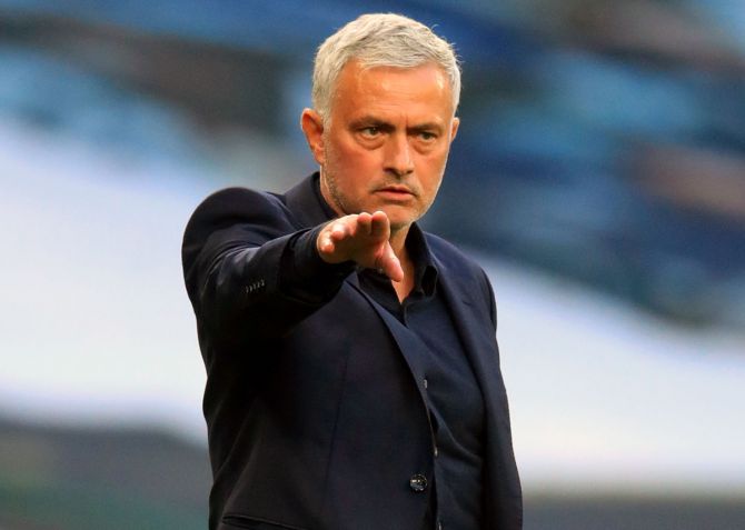 Jose Mourinho, who has previously coached Porto, Chelsea, Inter Milan, Real Madrid and Manchester United, was sacked by Tottenham last month after 17 months in charge of the London club.