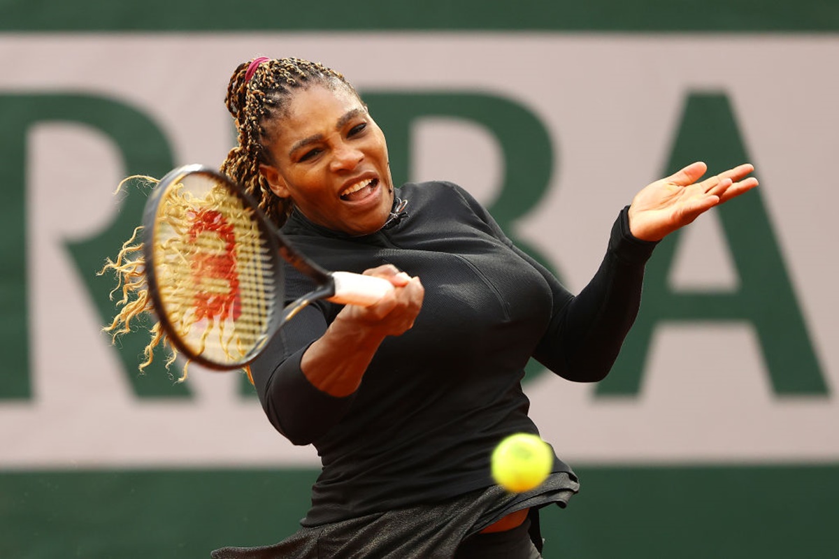 Serena Williams needed five match-points to seal the victory over fellow-American Kristie Ahn.