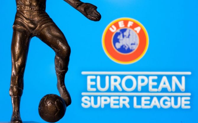 Barcelona, Real Madrid, Atletico Madrid, Juventus, AC Milan and Inter Milan are still part of the European Super League but Barcelona's participation is in doubt as the club could withdraw if their members vote against participation.