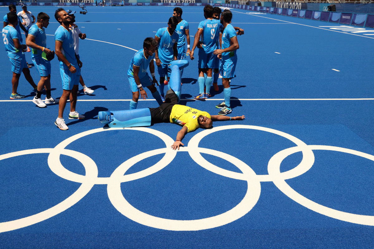 India players celebrate victory