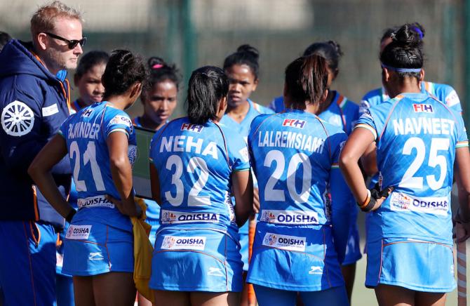 India’s women’s hockey team coach Sjoerd Marijne 