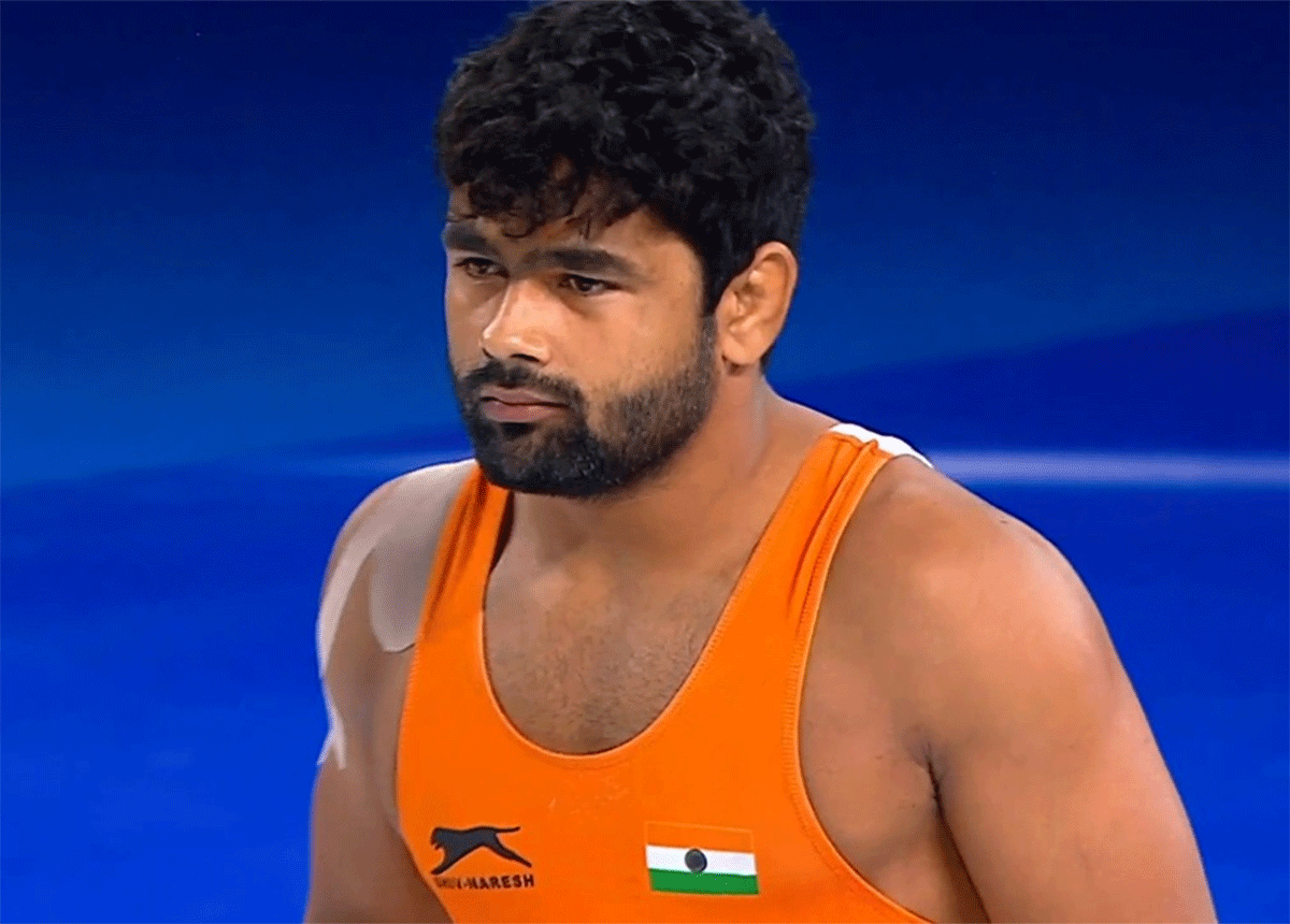 Ravi Malik was the only Indian Greco Roman wrestler to reach the medal round.
