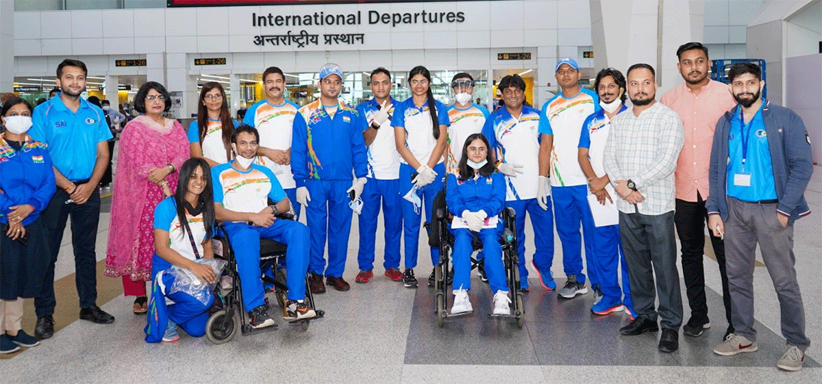 India's paralympic contingent