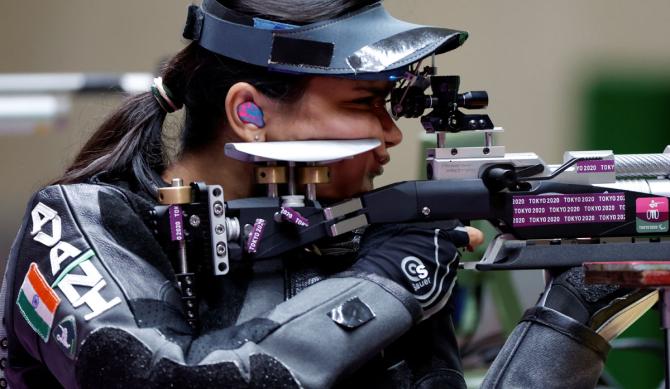 Tokyo Paralympic Games gold medallist shooter Avani Lekhara took to Twitter, seeking help following denial of visa to her escort and mother Shewata Jewaria and coach Rakesh Manpat.