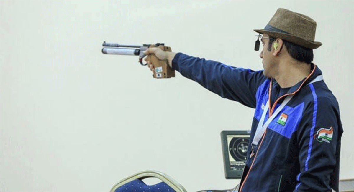  Shooter Singhraj Adhana was aiming for gold and had full faith in his abilities 
