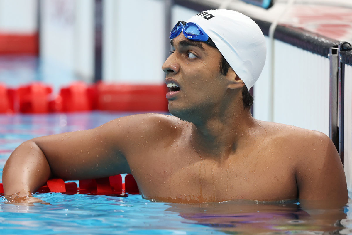 Nataraj swims to a hat-trick of records at Worlds