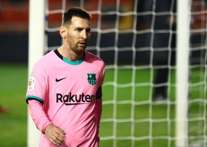 Last year Lionel Messi had a massive fallout with the club and wanted out but stayed back because he didn't want to drag the club to court over his contract dispute 