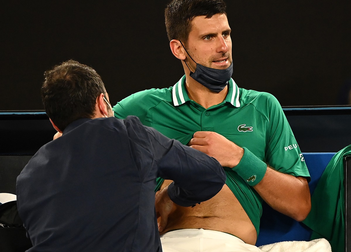 'The virus doesn't care what your tennis ranking is'