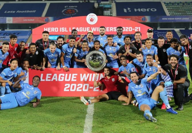 Mumbai City FC secured their first League Winners Shield in 2021 and thereby a place in the AFC Champions League