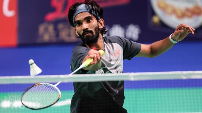 Kidambi Srikanth took just 31 minutes to defeat compatriot Sourabh Verma