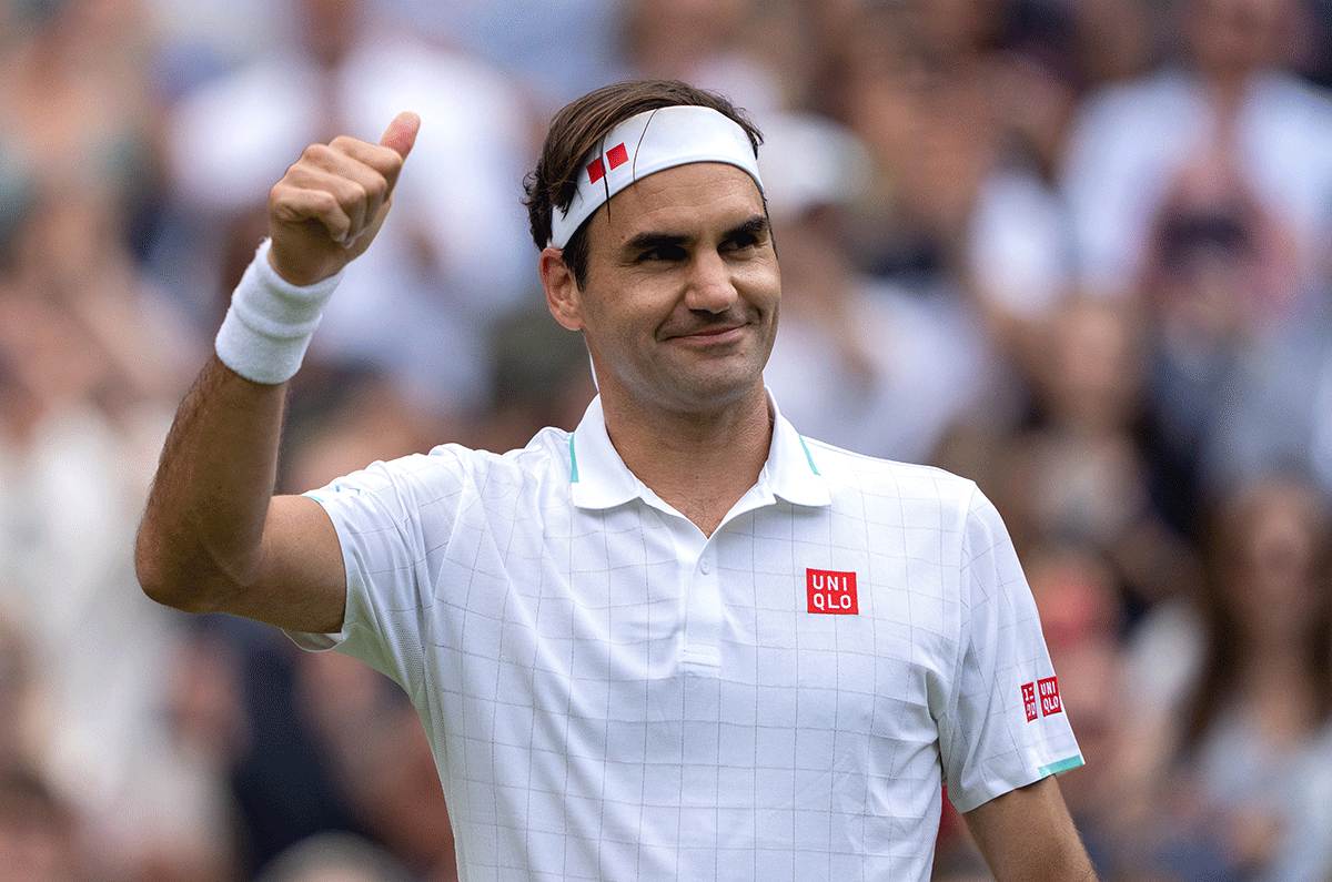 Roger Federer dismissed suggestions that the success of his rivals is forcing him to prolong his career.