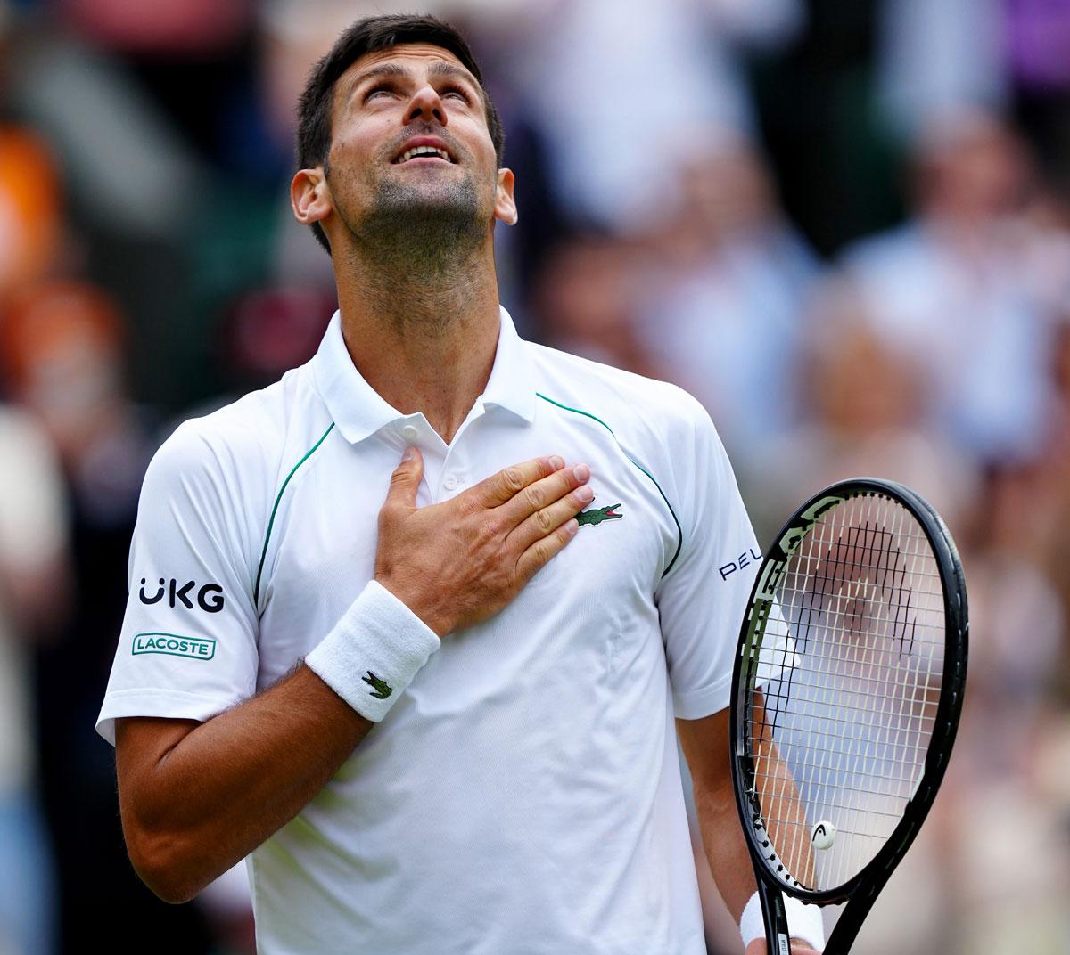 Wimbledon tennis 2021 - Novak Djokovic roars back to beat