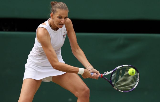 Karolina Pliskova beat Aryna Sabalenka on Thursday to reach her first Grand Slam final since the 2016 US Open.