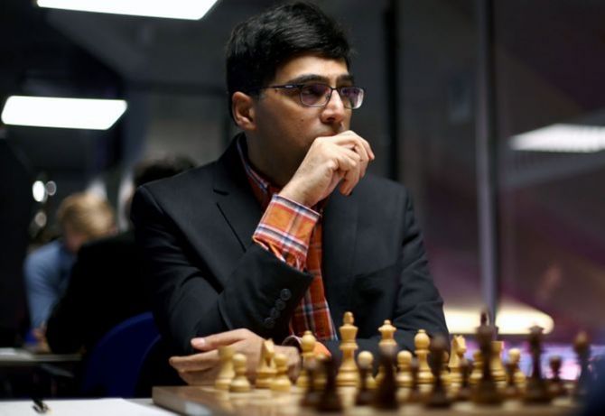 India's former World champion Viswanathan Anand