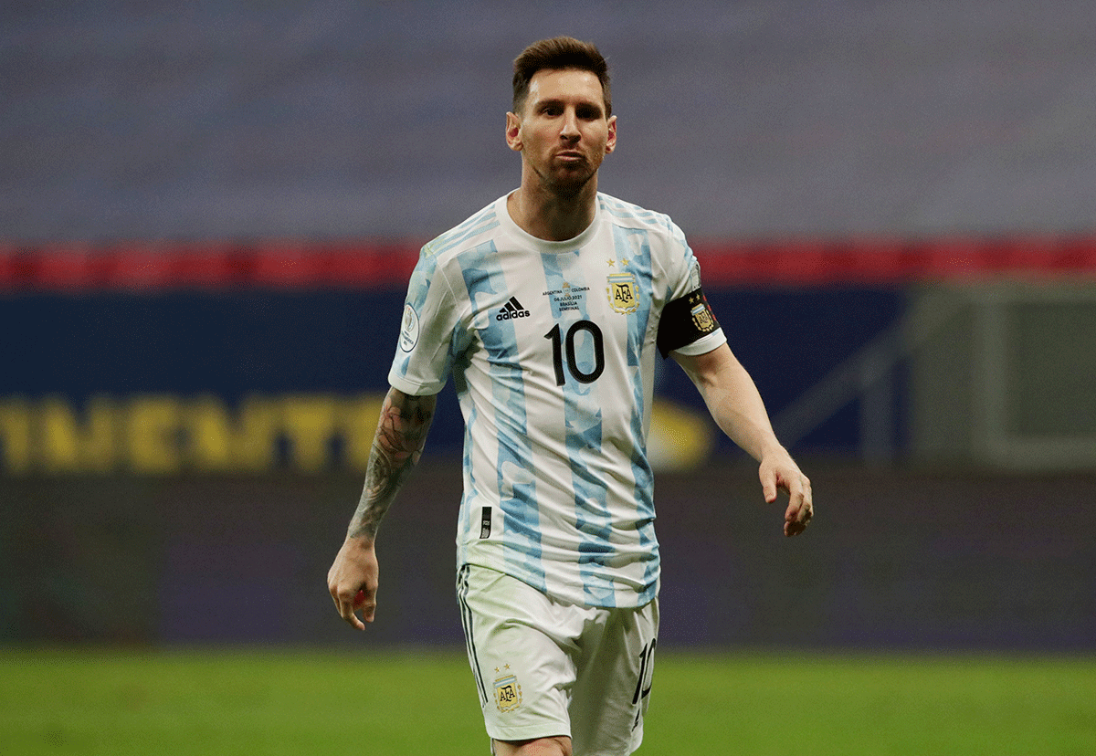 Boxer Alvarez fumes at Messi celebration video after beating Mexico