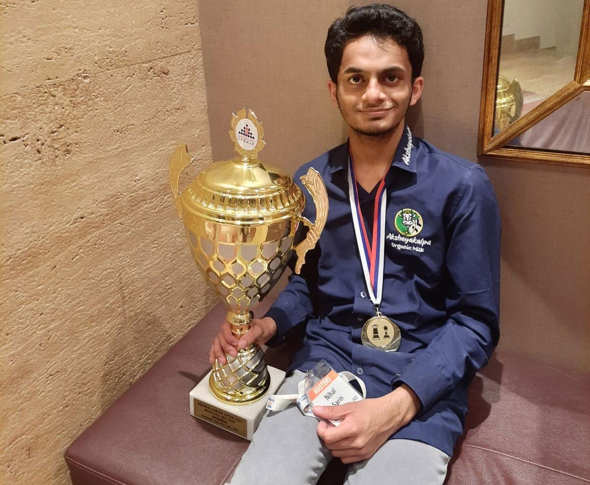 14-year-old Aditya Mittal earns first Grandmaster title