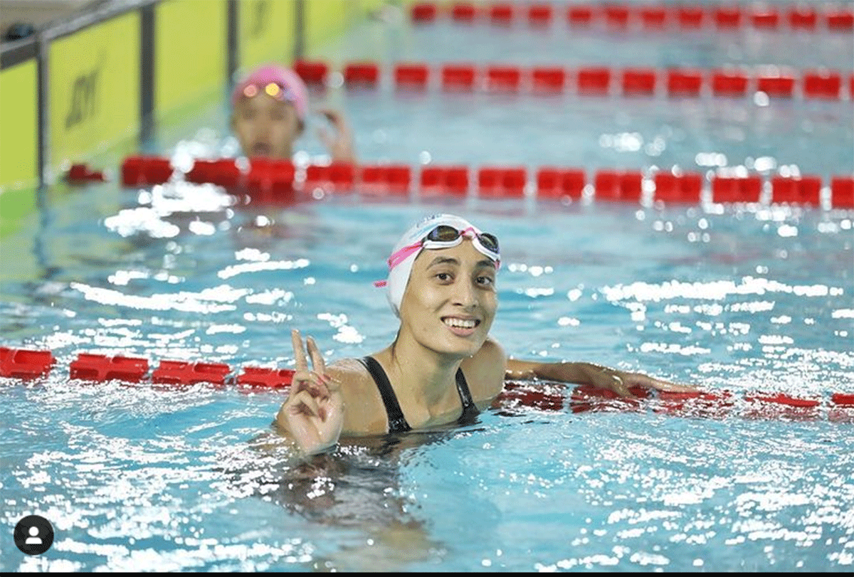 Women's 100m backstroke swimmer Maana Patel qualified for Tokyo Olympics after world governing body FINA approved her participation under the universality quota