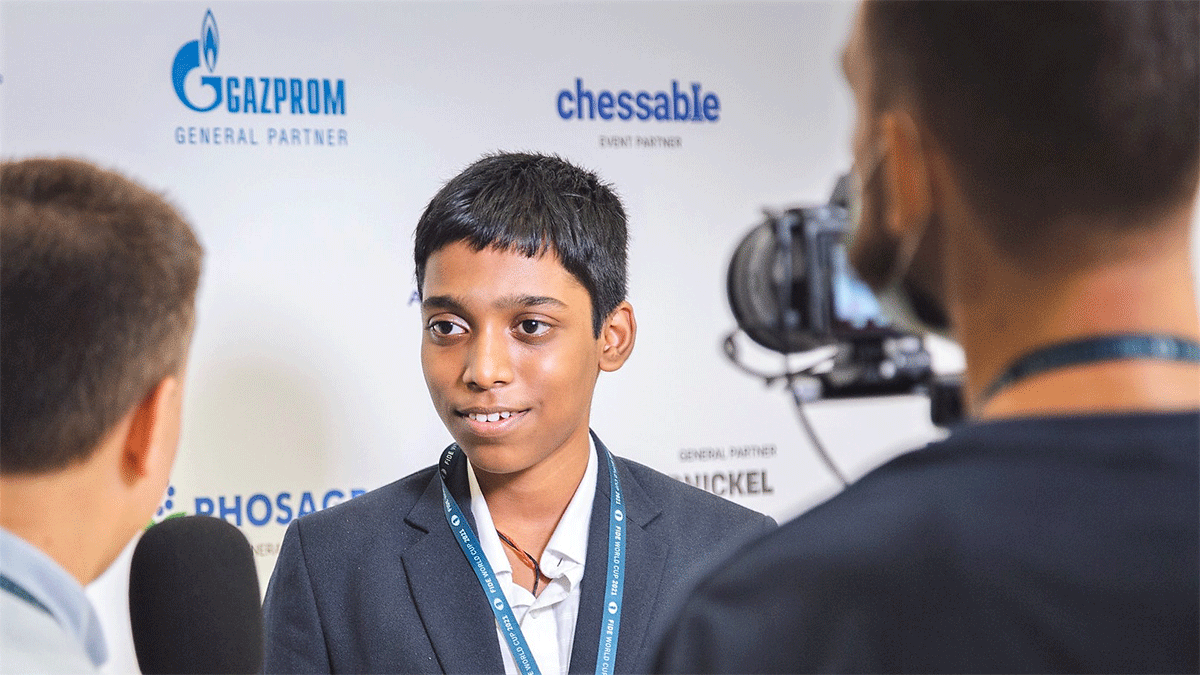 Chess World Cup: Praggnanandhaa, Nihal Sarin, Iniyan Enter 2nd