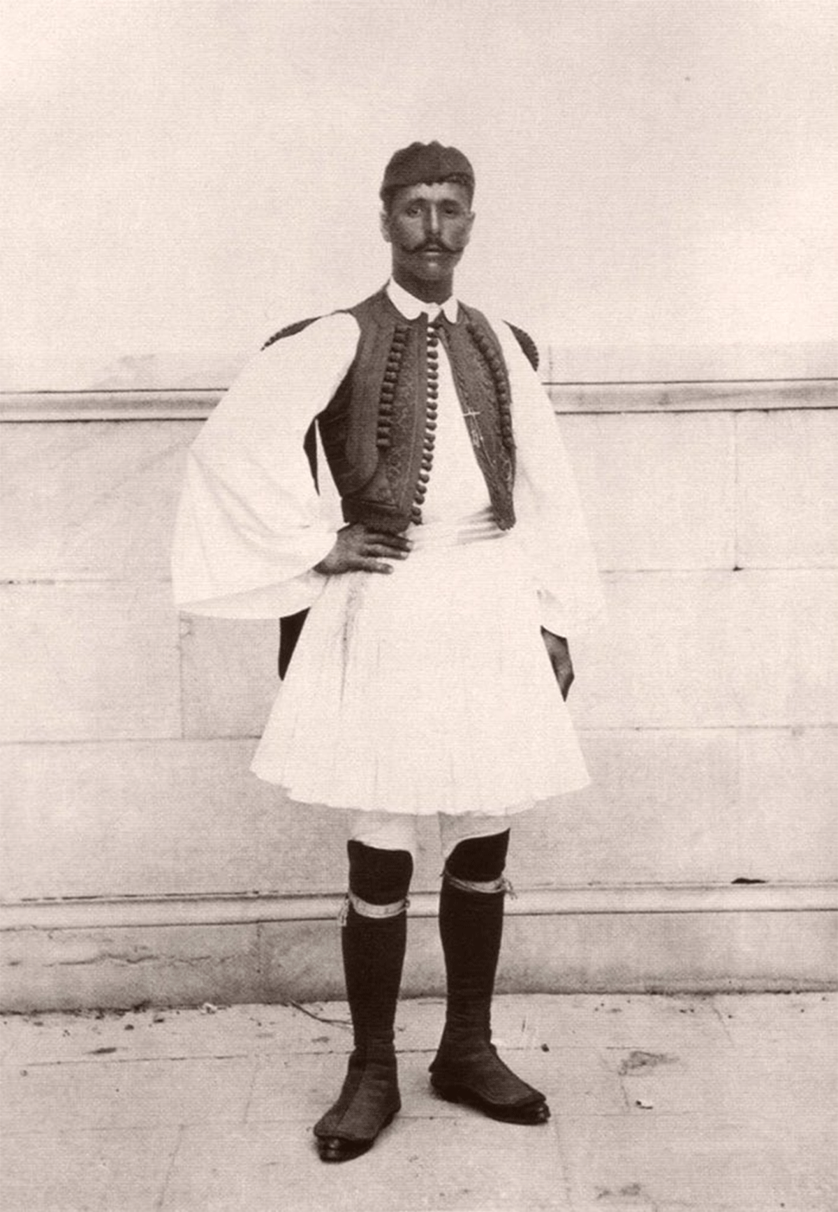 Greece's Spyridon Louis won the first-ever organised marathon at the first modern Olympic Games in 1896