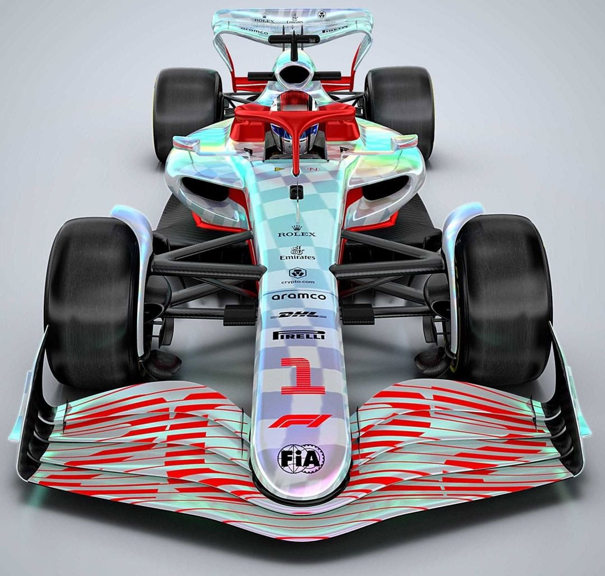 F1 Car 2022 Formula 1 reveals the car of the new age, which gives a