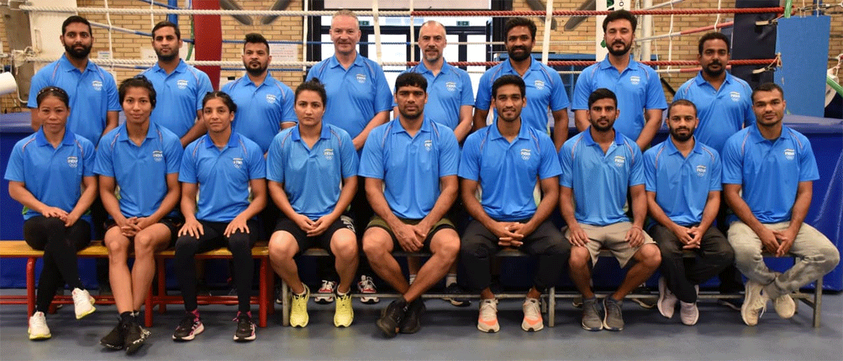 The Indian boxing team are headed to the Tokyo Olympics from Italy via Amsterdam