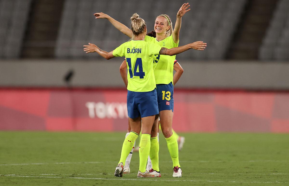 Brazil's Olympic women's football team, led by Marta and Formiga