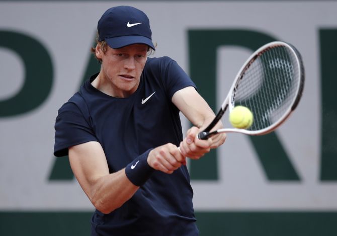 Last month at the Rome Masters, the 19th-ranked Jannik Sinner was no pushover as he troubled the 13-time French Open champion before losing 7-5, 6-4.