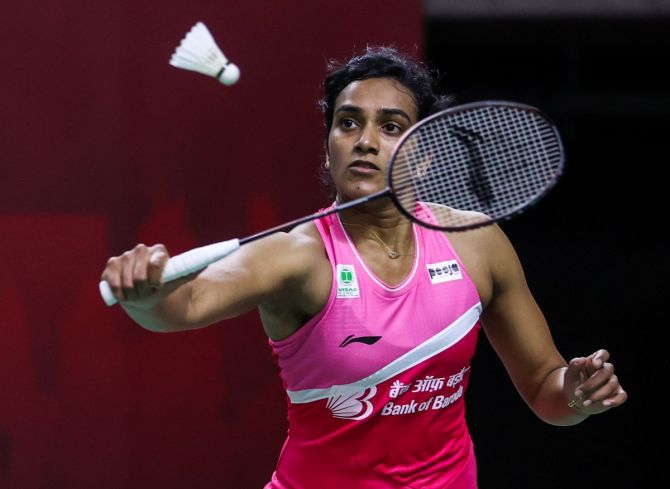 PV Sindhu fought back from a game down to down Tunjung and enter the last 8 of the tournament