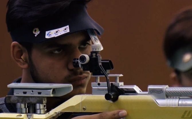 Divyansh Singh Panwar produced some excellent shooting in qualification and, barring in his 20th shot, never went below 10 in the qualification.