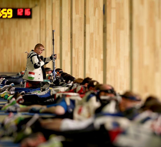 Hungarian shooter Peter Sidi was reason behind revolt in the 50m rifle 3 positions men's team at the ISSF World Cup on Thursday