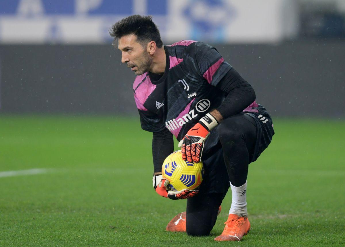 Juventus goalkeeper Gianluigi Buffon