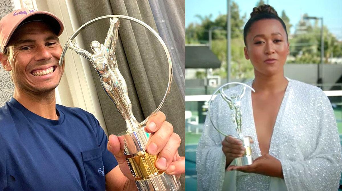 2021 Laureus Sports Awardees Rafael Nadal and Naomi Osaka