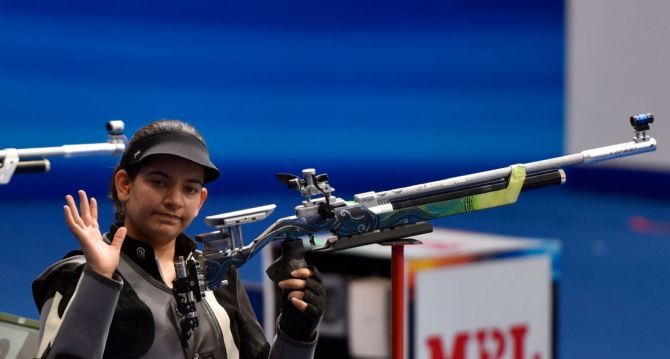 Anjum Moudgil was picked in the Indian team for the 50m rifle three positions and 10m air rifle mixed team but missed out on 10m air rifle in which she won a silver in the 2018 World Championships.