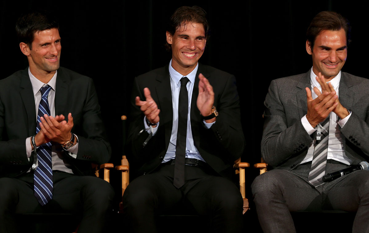 Federer, Djokovic congratulate Nadal on Slam feat