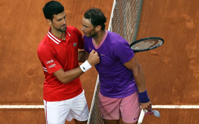 Nadal, Djokovic, Federer in same half of French Open draw - Rediff.com