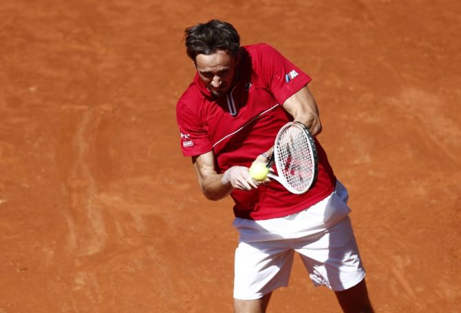 World No 2 Daniil Medvedev lost all his four first-round matches at Roland Garros since his debut in 2017 and has only one win to his name on clay this season.